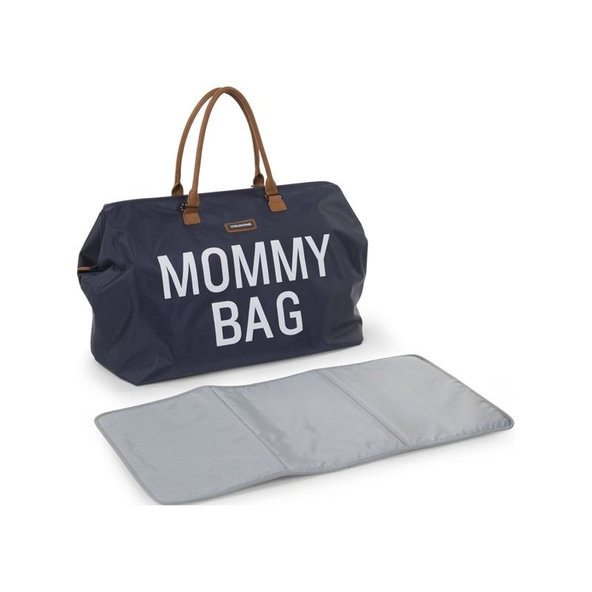 CHILDHOME Prebaľovacia taška Mommy Bag Big Grey Off White