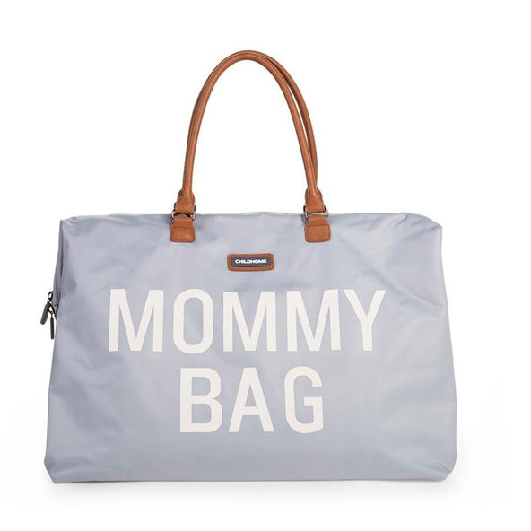 CHILDHOME Prebaľovacia taška Mommy Bag Big Grey Off White