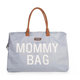 CHILDHOME Prebaľovacia taška Mommy Bag Big Grey Off White