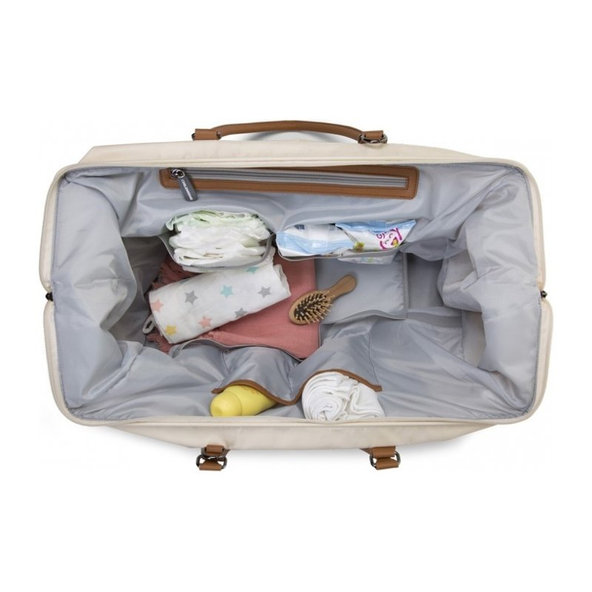 CHILDHOME Prebaľovacia taška Mommy Bag Off White