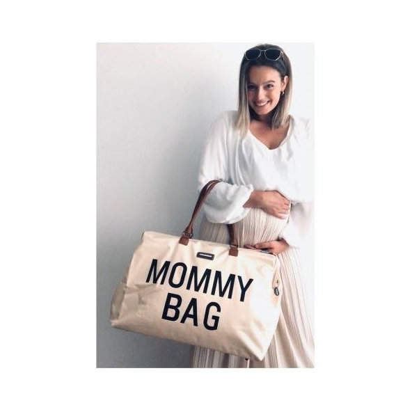 CHILDHOME Prebaľovacia taška Mommy Bag Off White