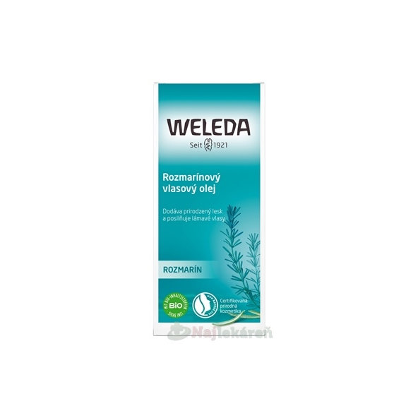 WELEDA Rozmarínový vlasový olej 50 ml
