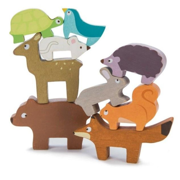 LE TOY VAN Petilou Skládaca veža zvieratka