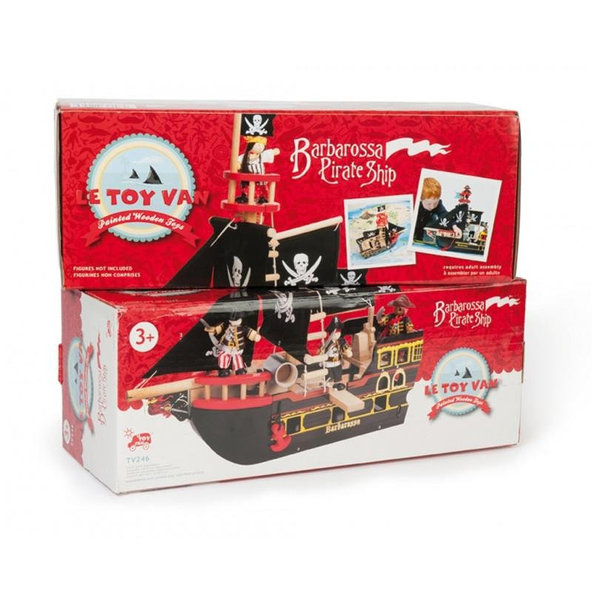LE TOY VAN Pirátská loď Barbarossa