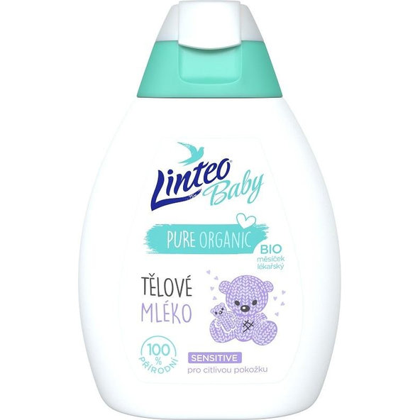 LINTEO BABY Detské telové  mlieko Baby 250 ml