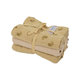 LODGER Plienky mušelínové Swaddler Flame Tribe 3balenie 70 x 70 cm Sand