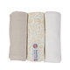 LODGER Plienky mušelínové Swaddler Flower Tribe 3balenie 70 x 70 cm Birch