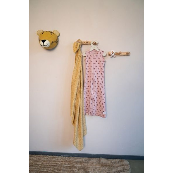 LODGER XL zavinovačky mušelínové Swaddler Flower Tribe 2balenie 120 x 120 cm Sand