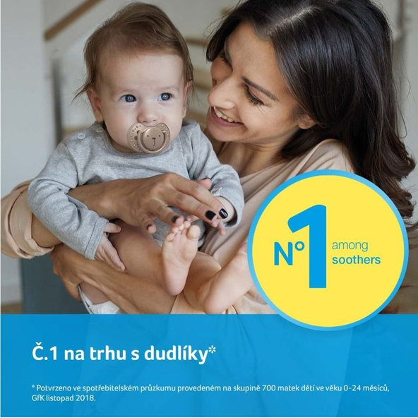 LOVI Dynamický utišujúci cumlík 0-3 m 2 ks Hey modrý/zelený