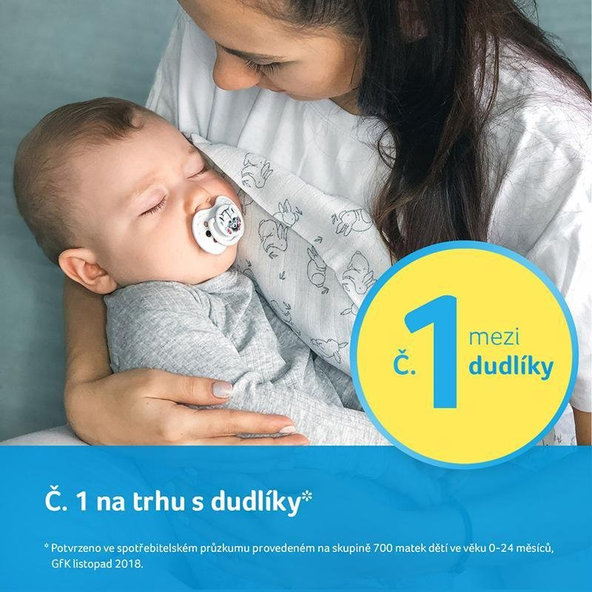 LOVI Dynamický utišujúci cumlík 0-3 m 2 ks Wild soul holka