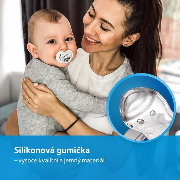 LOVI Dynamický utišujúci cumlík 0-3 m 2 ks Wild soul holka