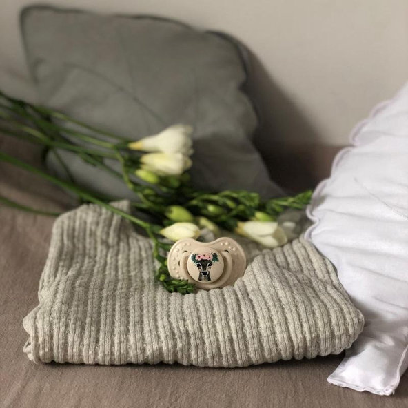 LOVI Dynamický utišujúci cumlík 3-6 m 2 ks Wild soul holka