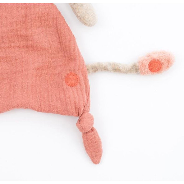 MOULIN ROTY Maznacia šatka s hryzátkom Žirafa