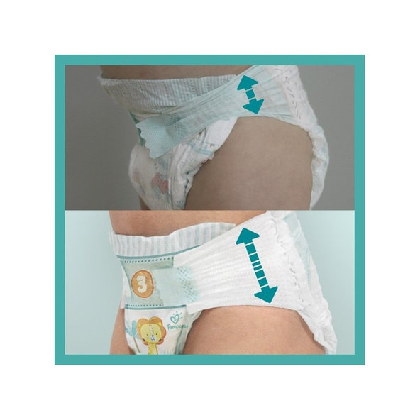 PAMPERS Active Baby 2 (4-8 kg) 96 ks - jednorázové plienky