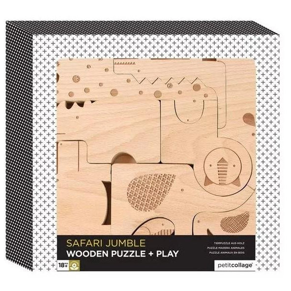 PETITCOLLAGE Zábavné puzzle Safari