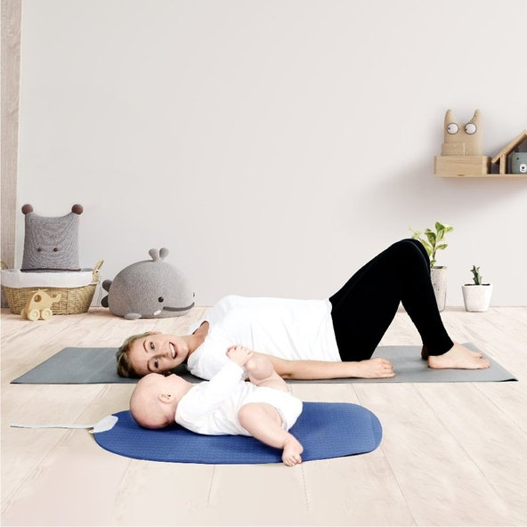 SHNUGGLE Baby Yoga Hracia podložka Blue