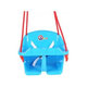 TEDDIES Hojdačka Baby plast modrá 24 m+