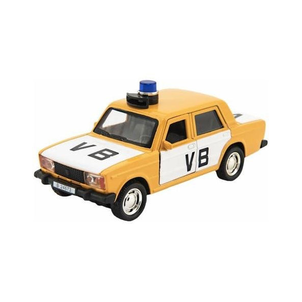 TEDDIES Policajné auto VB 11,5 cm na spätné natiahnutie so zvukom