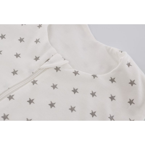 TRÄUMELAND Letný spací vak „to Go“ Sternchen grau 92 cm