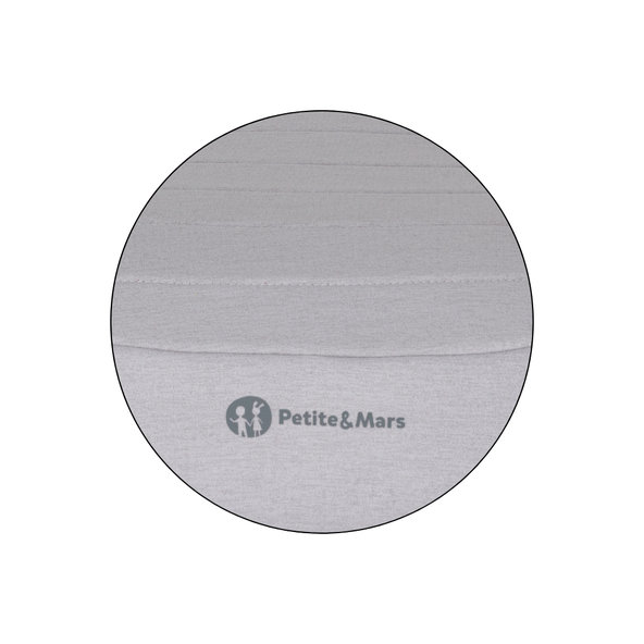 PETITE&MARS Podsedák Zuno Gentle Grey 125 - 150 cm