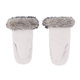 PETITE&MARS Set fusak Arctic 4v1 + rukavice Fjora Champagne Shower