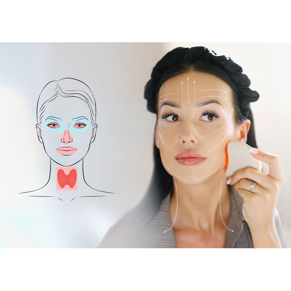 NENO Beauty Auri 5v1 masážny prístroj na tvár a krk