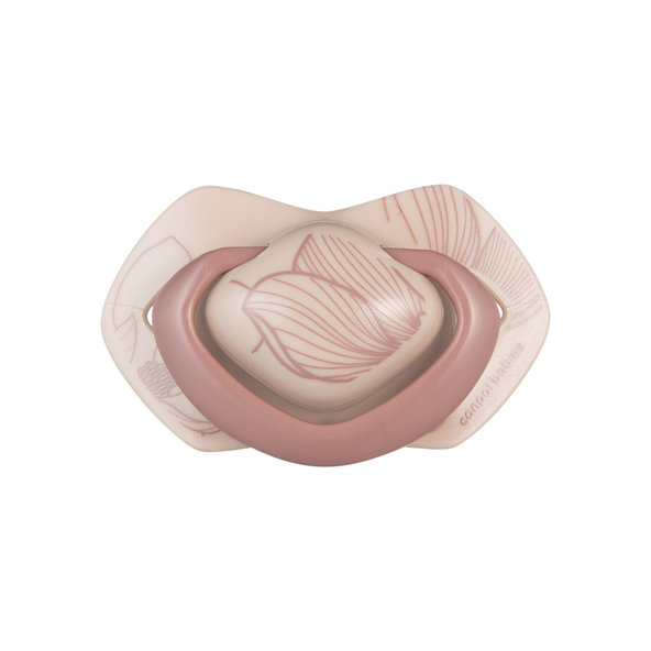 CANPOL BABIES Cumlík silikónový symetrický Light touch GOLD 6-18m 2ks