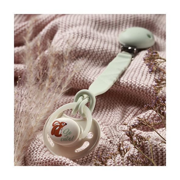 BABYONO Cumlíky silikónové anatomické 6-18m 2 ks