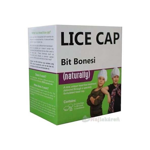 MED-COVER LICE CAP Čiapka proti všiam set