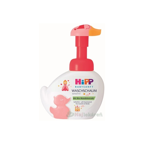 HiPP BABYSANFT Pena umývanie Princezná 250ml