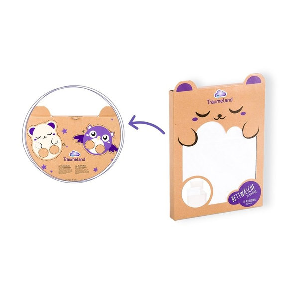 TRÄUMELAND Obliečky 100/135 + 40/60 Dschungel