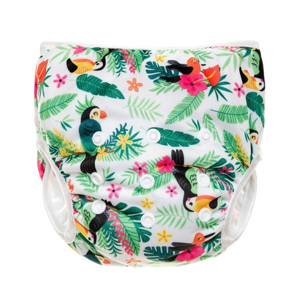 T-TOMI Plienkové plavky 5-12 kg, parrots