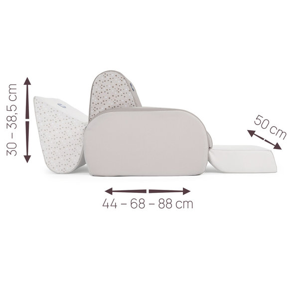 CHICCO Kresielko Twist - Powder Blue 12m+