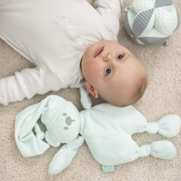 NATTOU Hračka lopta edukačná 4 aktivity Lapidou mint