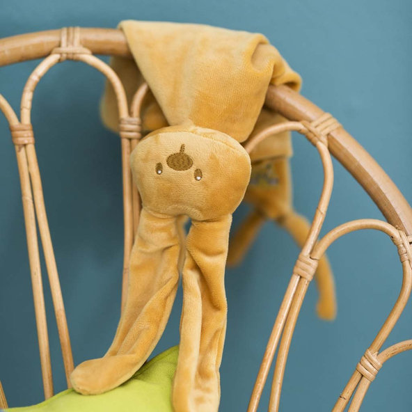 NATTOU Maxi maznáčik Lapidou ocher 65 x 40 cm