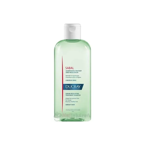 DUCRAY Sabal šampón regulujúci tvorbu mazu 200ml