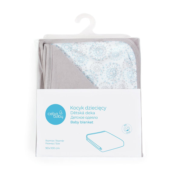CEBA Deka detská 90x100 Light grey+Dande