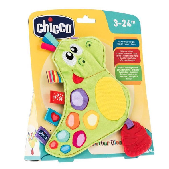 CHICCO Hryzačka dečka Dinosaurus 3m+