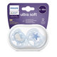 Philips AVENT Cumlík Ultrasoft decor 6-18m chlapec 2 ks