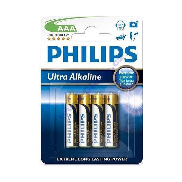 BORGY Baterky Ultra Alkaline AAA - 4ks