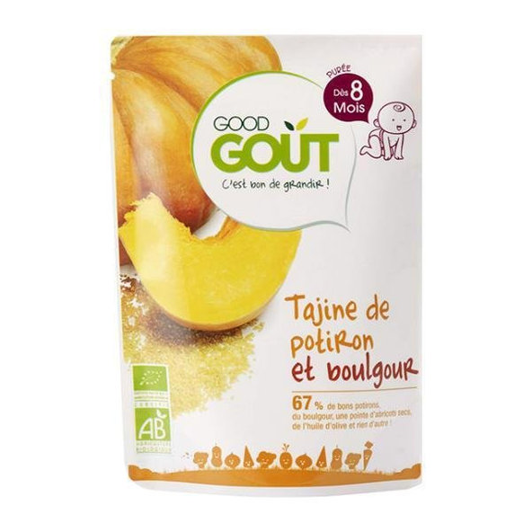 GOOD GOUT BIO Tekvicový tažín s bulgurom 190 g