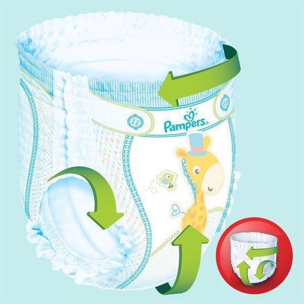 PAMPERS Pants 5 Active Baby Dry 152 ks (11-18 kg) MESAČNÁ ZÁSOBA - plienkové nohavičky