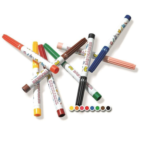 SES Detské fixy, 8 farieb