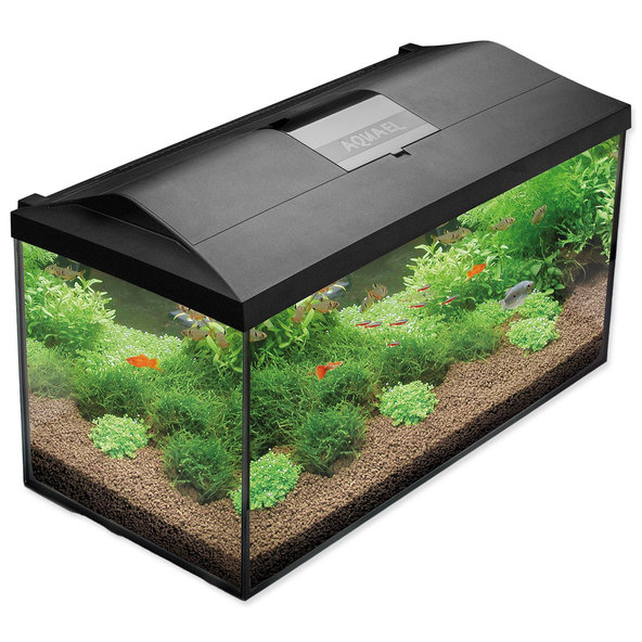 Set Aquael akvarijný Leddy 75 černá Day & Night 2.0 105l