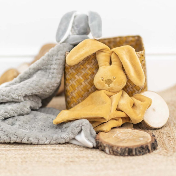 NATTOU Maznáčik Lapidou ocher 28x 28 cm