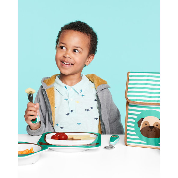 SKIP HOP Zoo Batôžtek desiatový NEW Mopslík 3+