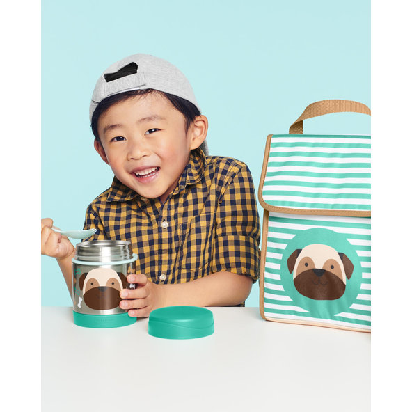 SKIP HOP Zoo Batôžtek desiatový NEW Mopslík 3+