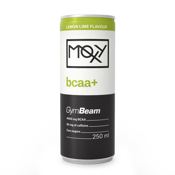 Moxy bcaa+ Energy Drink 250 ml - GymBeam, príchuť citrón limetka