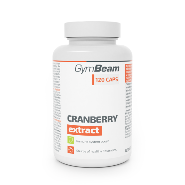 Extrakt z brusníc - GymBeam, 120cps