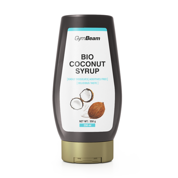 BIO Kokosový sirup - GymBeam, 250ml